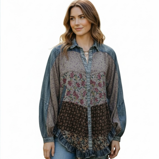 The Maria long sleeve blouse