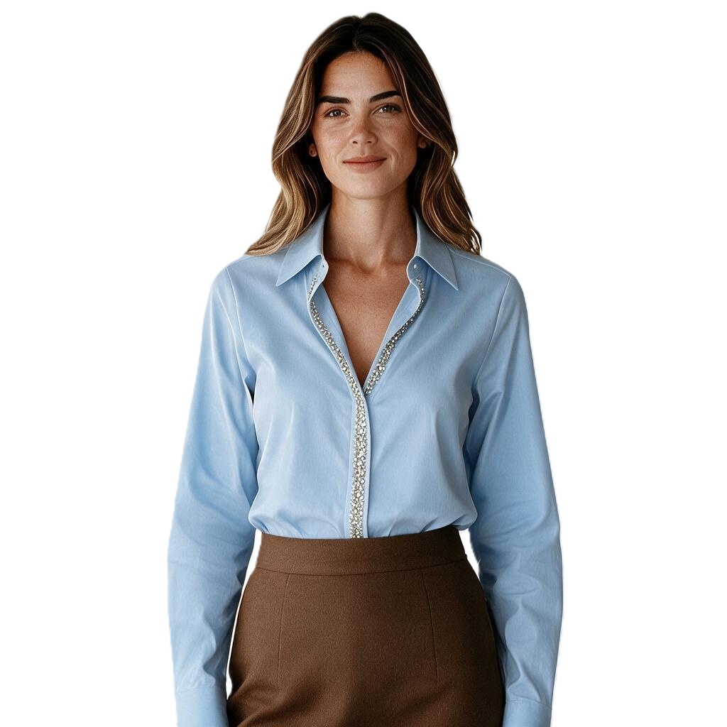 The Susana sparkle blouse