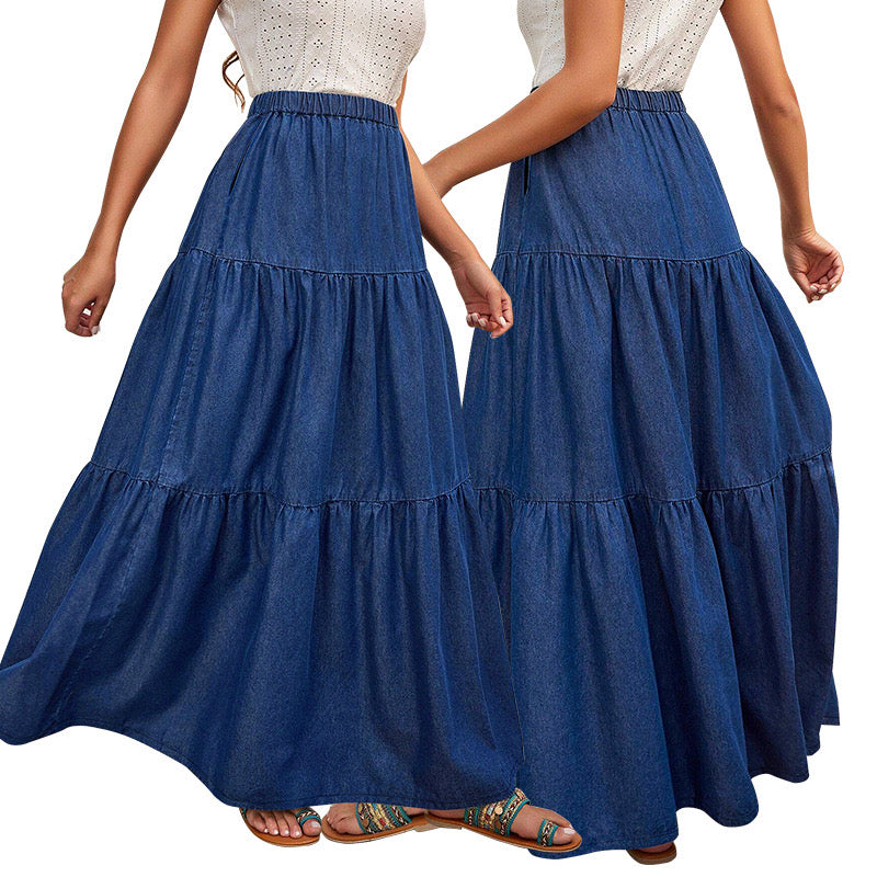 The Julia denim skirt